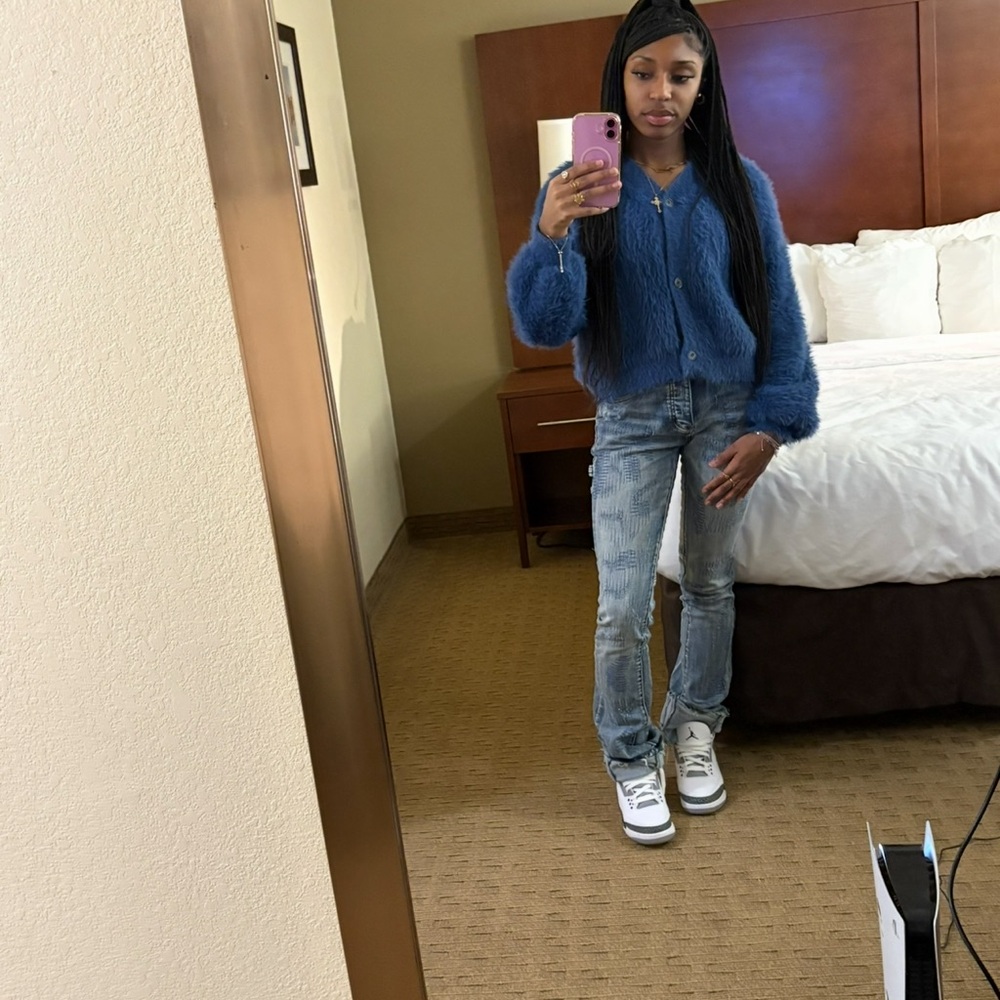 Cozy Blue Women's Cardigan